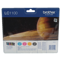 Brother LC1100 Ink Carts Mpk CMYK