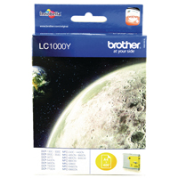 Brother LC1000Y Ink Cartridge Yellow Brother LC1000Y Ink Cartridge Yellow