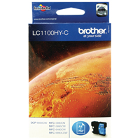 Brother LC1100HY-C Ink Cart HY Cyan