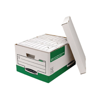 Bankers Box Green Storage Box Pk10