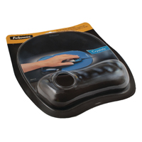 Fellowes Crystal Mouse Pad Black
