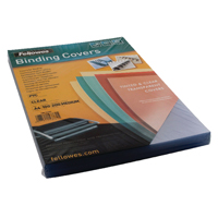 Fellowes Clear Cover 200mic Pk100