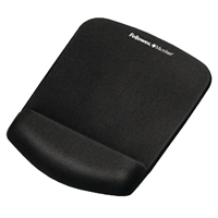 Fellowes Plush Touch Mousepad Black