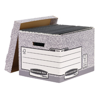 Fellowes Bankers Storage Box Pk10