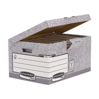 Fellowes Flip Top Container Bx Pk10