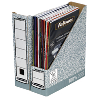 Fellowes Mag File Grey/White Pk10