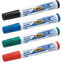 Bic Velleda 1701 Markers Ast Pk4