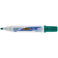 Bic Dry Wip Mkrs Bullet Grn Pk12