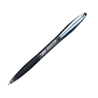 Bic Atlantis Prem 1.0mm Bp Blk Pk12