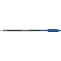 Bic Cristal Ball Pen Med Blue Pk50