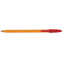 Bic Orange Cristal Fine Red Pk20