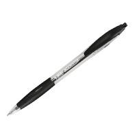 Bic Retractable Ball Pen Black Bx 12