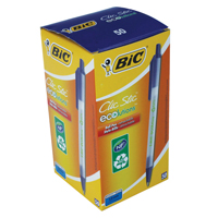 Bic Ecolutions Clic Stick Blue Pk50