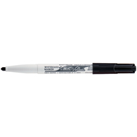 Bic Velleda Markers 1741 Blk Pk12