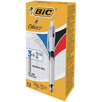Bic 4 Colours Mechanical Pencil Pk12