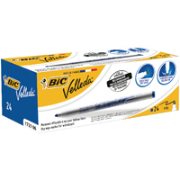 Bic Velleda Marker 1721 Blue Pk24 Bic Velleda Marker 1721 Blue Pk24