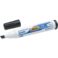 Bic Velleda 1751 Markers Black Pk12