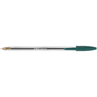 Bic Cristal Ballpoint Pen Green Pk50