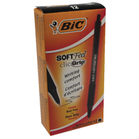 Bic Click Retract Ballpen Black Pk12