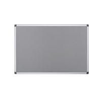 Grey Felt Nboard 60x90cm Alu Frame