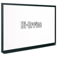 Bi-Office Whtboard 600x450 Blk Frame