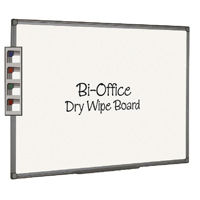 Bi-Office Whtbrd 1200x900mm Alum Fin