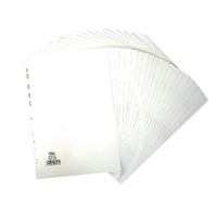 Elba Divid A4 20Pt Card 160G Wht