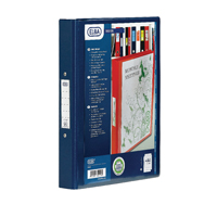 Elba Vision 4-Ring Binder PP A4 Blu Elba Vision 4-Ring Binder PP A4 Blu