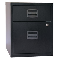 Bisley 2 Drw Home Filing Black