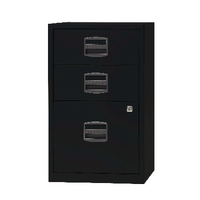 Bisley 3 Drw Home Filing Black