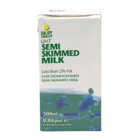 Lakeland Semi-Skim Milk 500ml Pk12