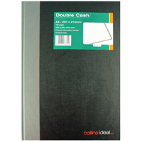 Collins Ideal Book A4 Dbl Cash 6424