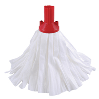 Exel Stnd Big White Mop Head Red P10