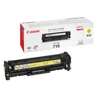 Canon 718Y Toner Cartridge Yellow Canon 718Y Toner Cartridge Yellow