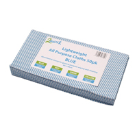 2Work Lwt All Pup Cloth Blu Pk50 2Work Lwt All Pup Cloth Blu Pk50