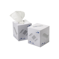 2Work Facial Tissues Cube 70 Sh Pk24