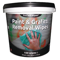 EcoTech Paint Graffiti Wipes Pk150