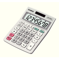Casio MS-88ECO 8 Digit Tax Calc Grey
