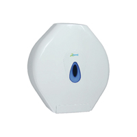 2Work Jumbo Toilet Roll Dispensr Wht