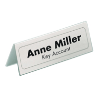 Durable Name Holder Inserts Pk40