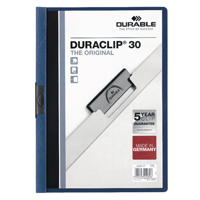 Durable 3mm DURACLIP File Dk Blu P25