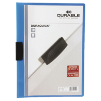 Durable DURAQUICK Folder A4 Blu Pk20