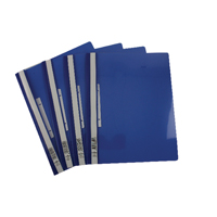 Durable Clear View Fldr A4 Blue Pk25