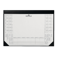 Durable Calendar Dsk Mat 590x420 Blk