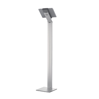 Floor Tablet Stand 270x270x1215 Slv Floor Tablet Stand 270x270x1215 Slv
