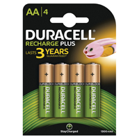 Duracell Staycharged Entry AA Pk4