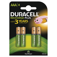 Duracell Staycharged Entry AAA Pk4