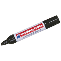 Edding Perm Marker Black 500 Pk10