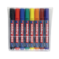 Edding 360 Drywipe Marker Ast Pk8