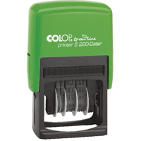 Colop S220 Green Line Date Stamp